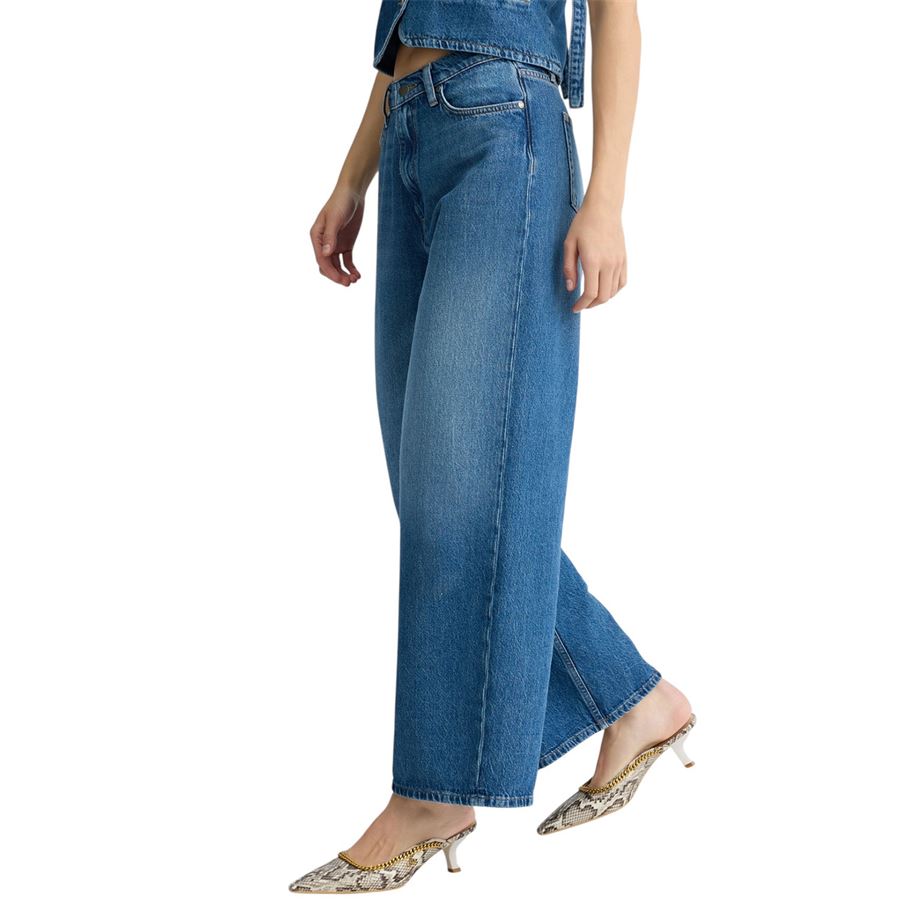 Jeans baggy a vita bassa da donna Liu Jo | UA5252D428678873
